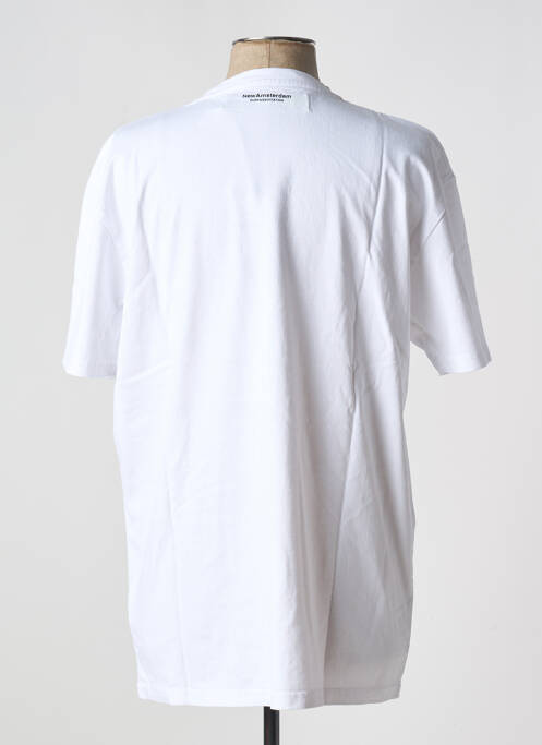 Tricou alb NEW AMSTERDAM SURF ASSOCIATION bărbat