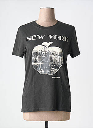 Tricou negru SUPERDRY femeie