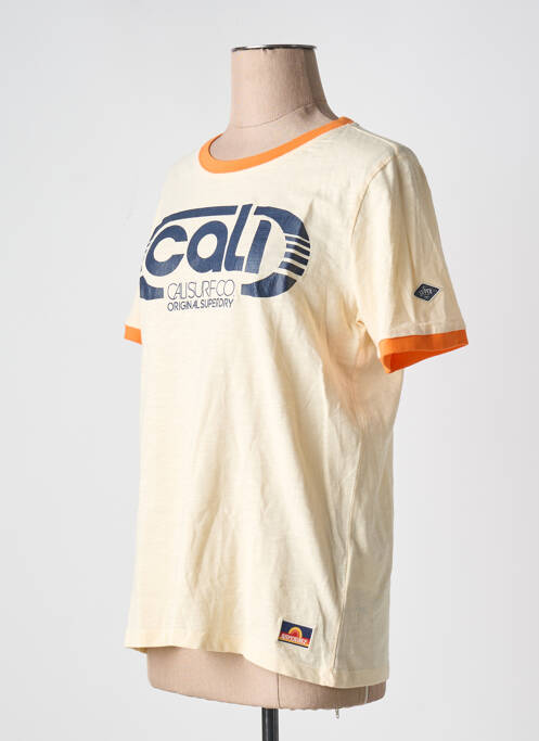 Tricou bej SUPERDRY femeie