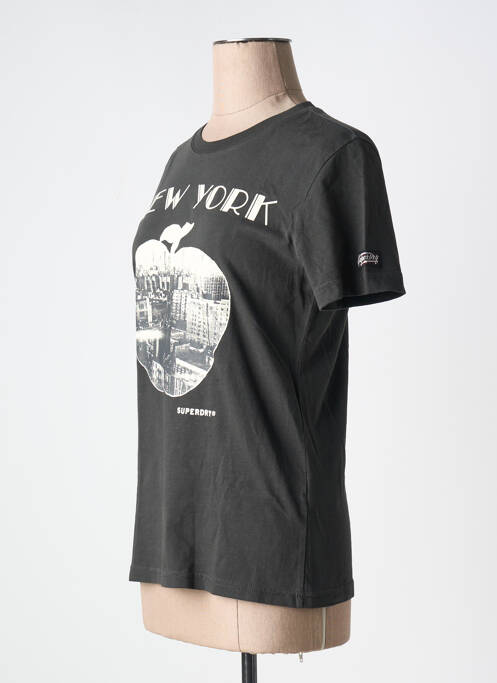 Tricou negru SUPERDRY femeie