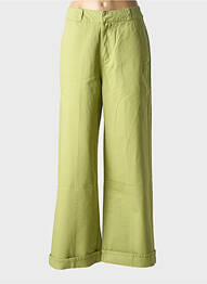 Pantalon larg kaki OBEY femme