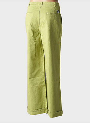 Pantalon larg kaki OBEY femeie