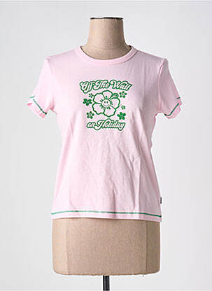 Tricou roz VANS femeie