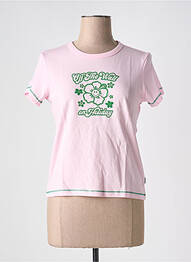 Tricou roz VANS femme