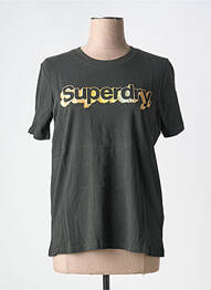 Tricou negru SUPERDRY femme
