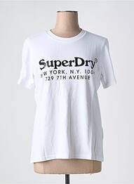 Tricou alb SUPERDRY femme