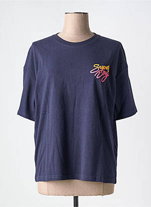 Tricou albastru SUPERDRY femeie