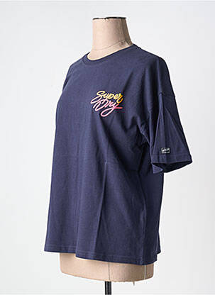 Tricou albastru SUPERDRY femeie