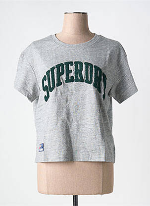 Tricou gri SUPERDRY femeie