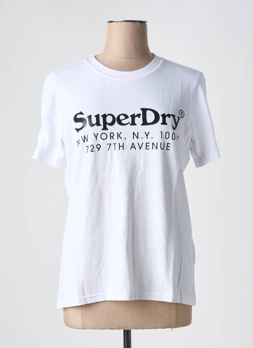 Tricou alb SUPERDRY femeie