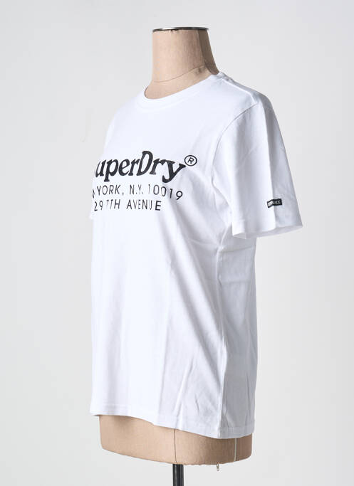 Tricou alb SUPERDRY femeie