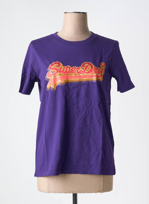 Tricou violet SUPERDRY femeie