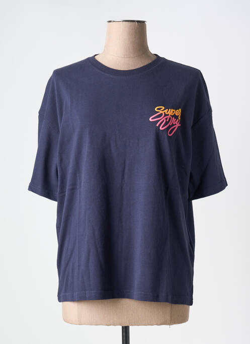 Tricou albastru SUPERDRY femeie