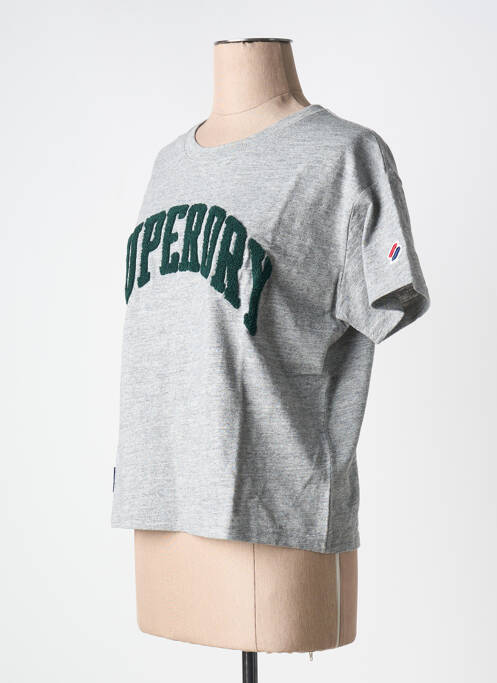 Tricou gri SUPERDRY femeie