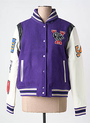 Geacă violet SUPERDRY femeie