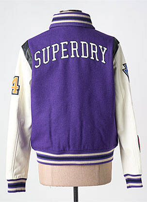 Geacă violet SUPERDRY femeie