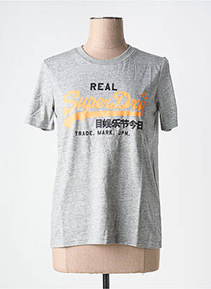 Tricou gri SUPERDRY femeie