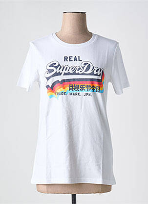 Tricou alb SUPERDRY femeie