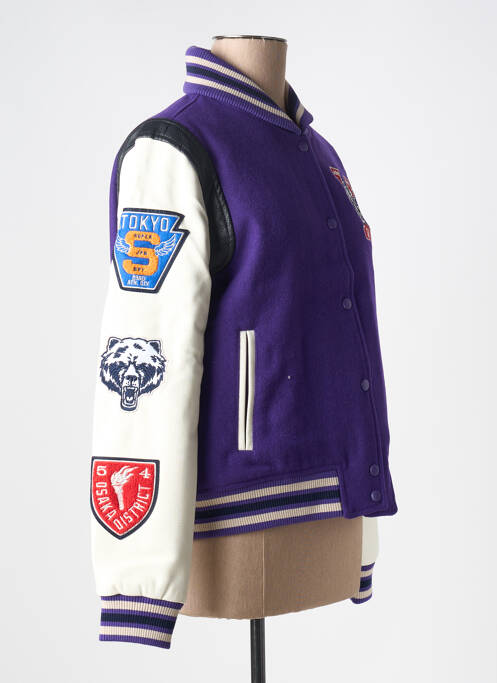 Geacă violet SUPERDRY femeie