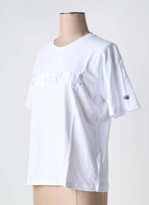 Tricou alb SUPERDRY femeie