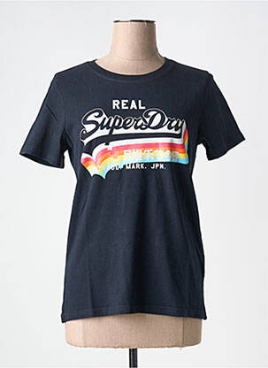 Tricou albastru SUPERDRY femeie