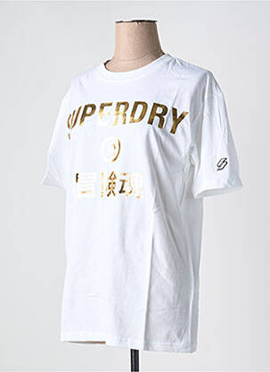 Tricou alb SUPERDRY femeie