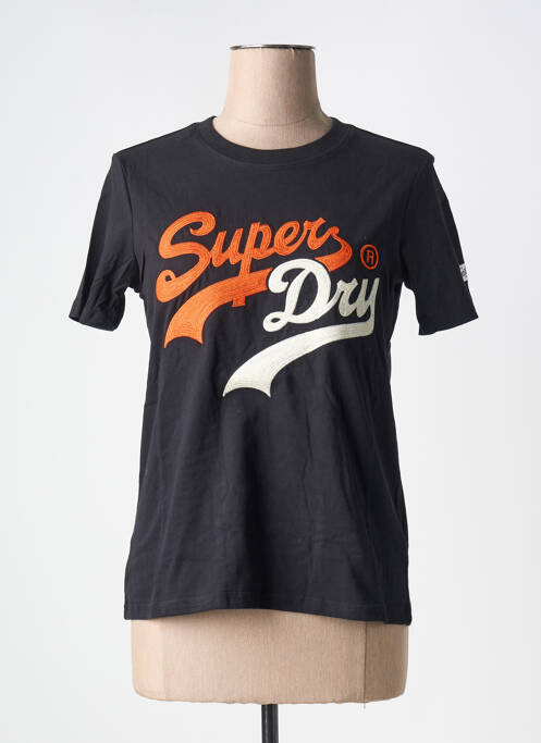 Tricou negru SUPERDRY femeie