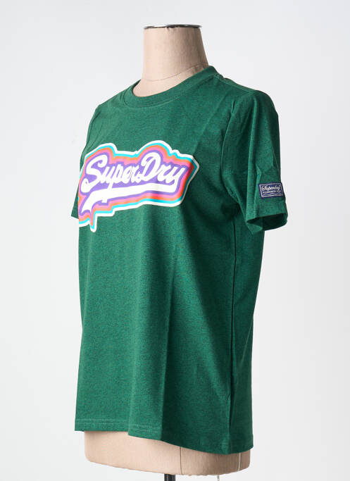 Tricou verde SUPERDRY femeie
