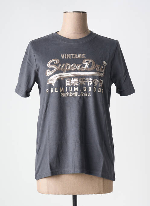 Tricou gri SUPERDRY femeie