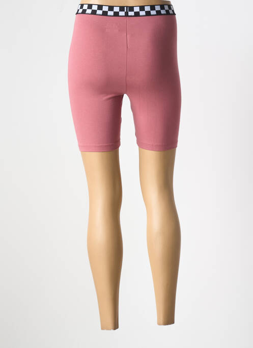 Pantalon de ciclism roz VANS femeie