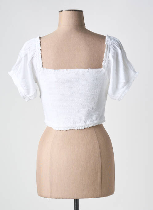 Top alb SUPERDRY femeie