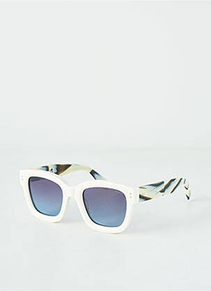 Ochelari de soare alb KOMONO unisex
