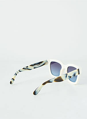 Ochelari de soare alb KOMONO unisex
