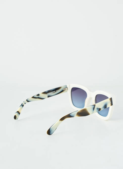 Ochelari de soare alb KOMONO unisex