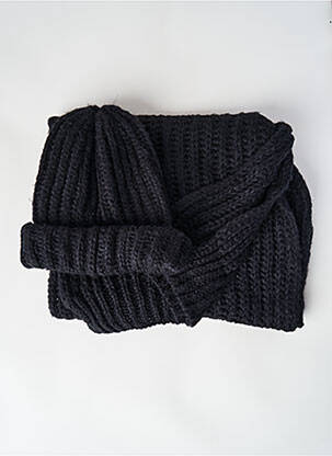 Eșarfă negru PIECES femeie