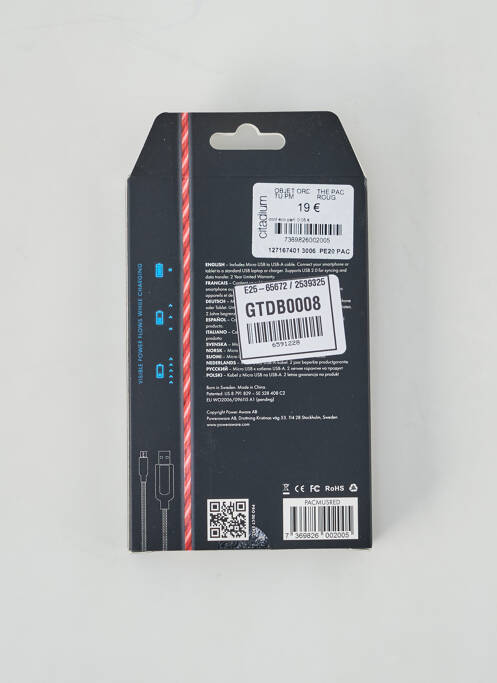 Diverse casă roșu THE PAC unisex