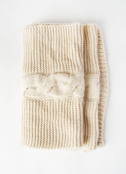 Eșarfă alb PIECES femeie