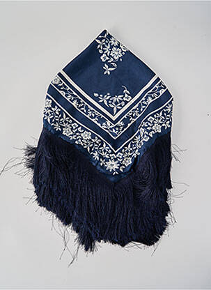 Eșarfă albastru MANGO femeie