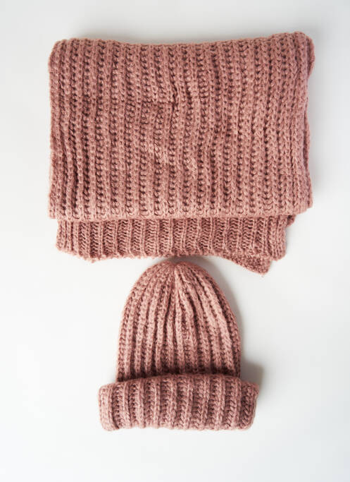 Eșarfă maro PIECES femeie