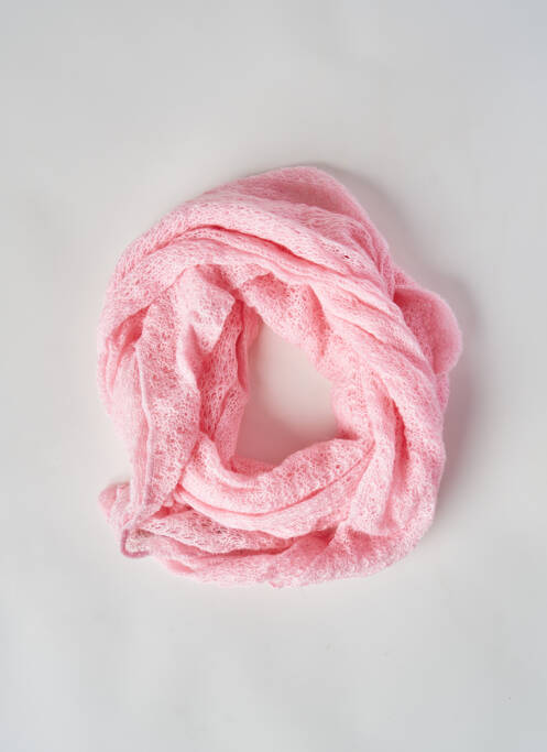 Eșarfă roz PIECES femeie