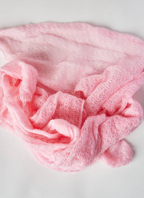 Eșarfă roz PIECES femeie