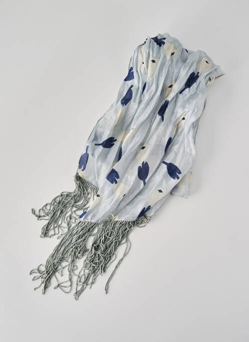 Eșarfă albastru PIECES femeie