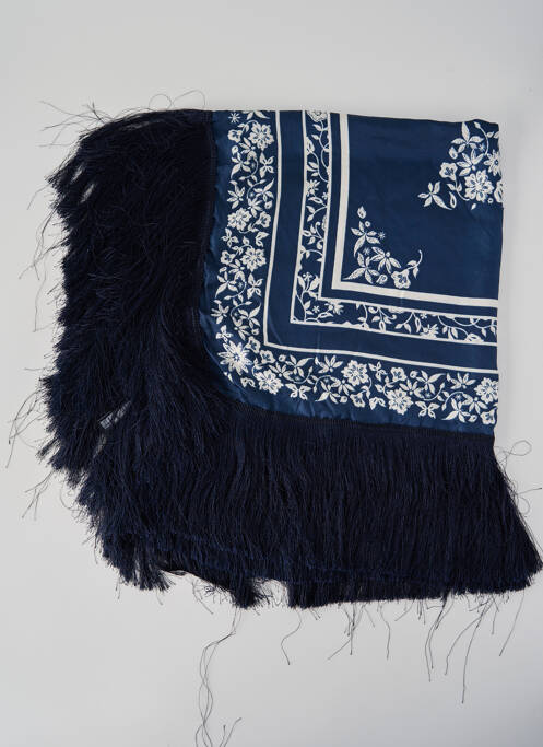 Eșarfă albastru MANGO femeie