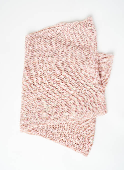 Eșarfă roz PIECES femeie