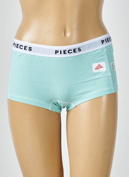 Shorty verde PIECES femeie