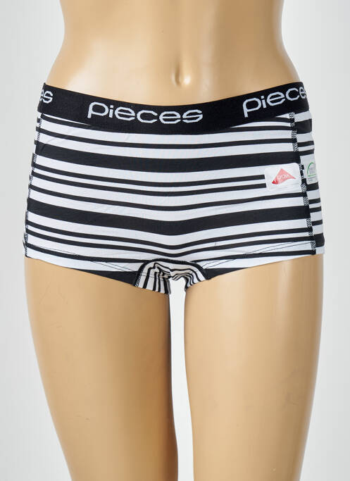 Shorty negru PIECES femeie