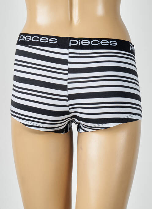 Shorty negru PIECES femeie