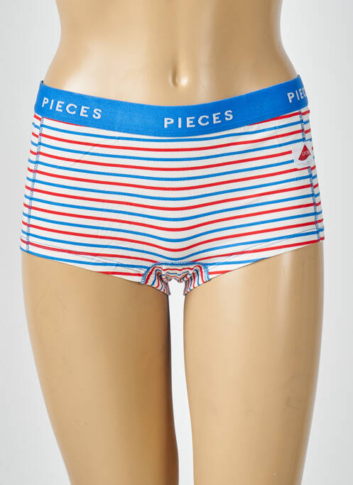 Shorty albastru PIECES femeie