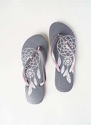 Șlapi gri ISOTONER femeie