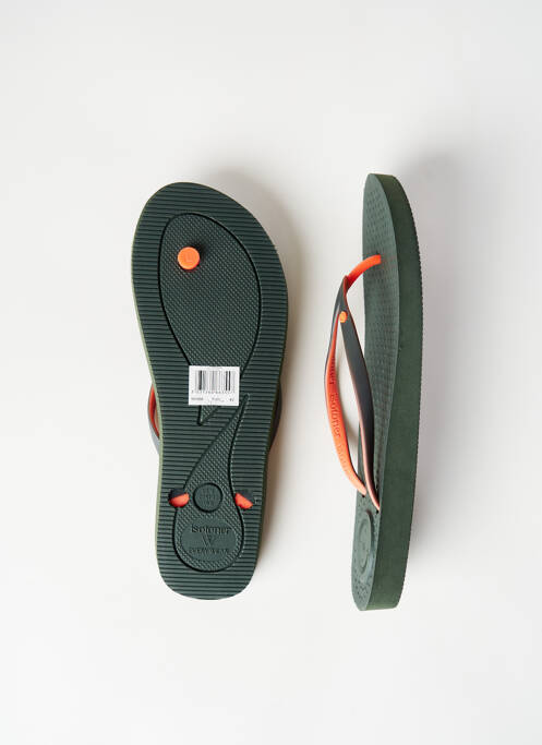 Șlapi verde ISOTONER bărbat